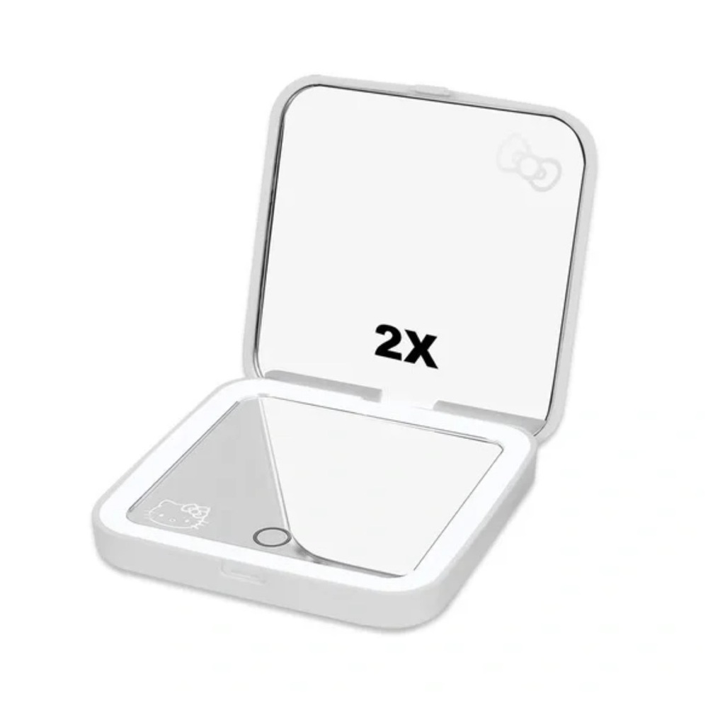 Hello Kitty Compact Mirror with Magnification - Picture 3 of 3